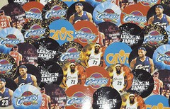 100- 1″ PRECUT Basketball Bottlecap images.