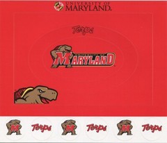 University of Maryland Terrapins Scrapbook Kit: paper & stickers