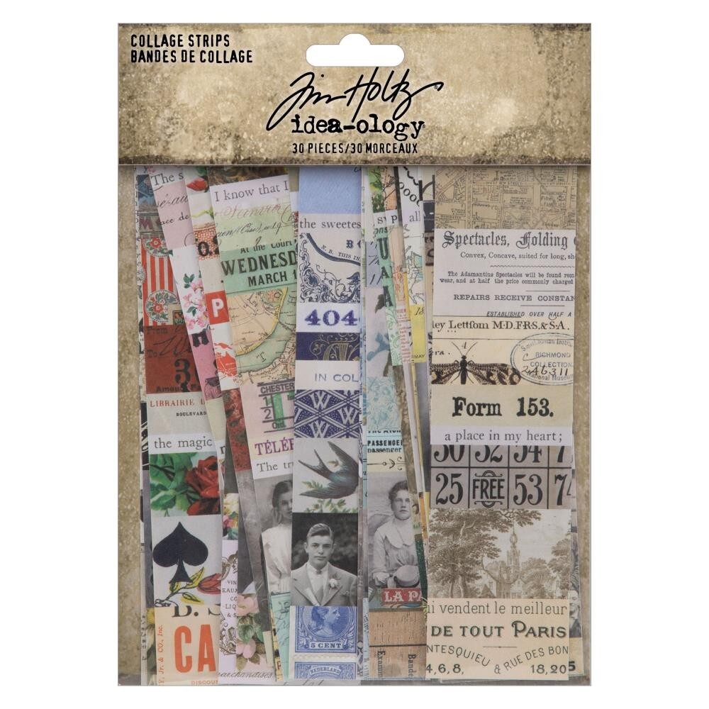 Tim Holtz ~ COLLAGE STRIPS ~ Idea-ology