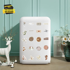 120Pcs Mixed Vintage Stickers, Waterproof Scrapbook Aesthetic Sticker for Daily