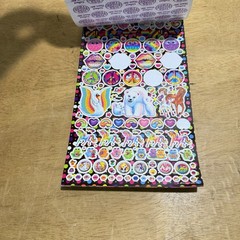 Vintage Lisa Frank Sticker Book Y2K 2000s It Girl 90s Cute Chic