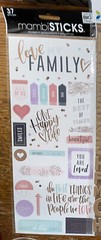 Mambi Sticks Family Love Relatives Memories Brother Sister Mom Dad Together 5×12