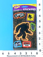Trend Sasquatch Squatch Watch 8 Sheet Sticker Pack Retired *Rare HTF*