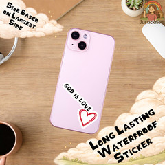 Christian Sticker, Faith Sticker, Jesus Sticker, Cute Laptop Sticker,faith decal
