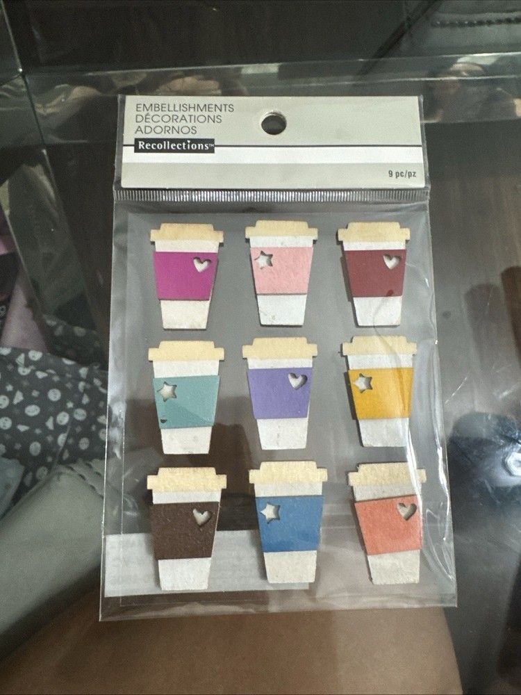 Recollection Embellishment Decorations 9 Piece NEW!