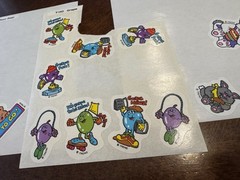 VTG LOT Mixed Trend Stickers Scratch & Sniff Root Beer Coconut Grape Blueberry