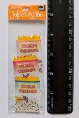Corn Crisps Chips Snack Food Jolee’s By You Mini Scrapbooking Embellishments