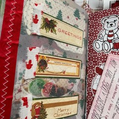 Christmas Vellum Transparent Sheets Junk Journal Ephemera mq Origami Supplies
