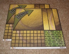 Scrappin Sports & More «Got Tennis» Double Sided Paper(2) ~ Point of Tennis