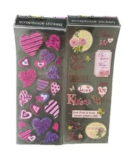 NEW Assorted Scrapbooking Stickers Embellishments Lot of 23 All Occasions NOS
