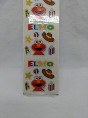 Sandy Lion Shiny Foil Elmo Stickers 1 Sheet