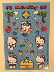 Hello Kitty Sticker Sheet Scrapbook Planner Craft Stickers