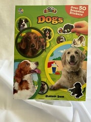 Baby Animals Dogs Soft Cover Sticker Book (Over 50 Reusable Stickers)