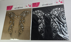 NEW Want 2 Scrap Steampunk Fairy Wings Candy Rosenberg Designs Scrapbooking
