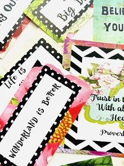 Words & Quotes for Scrapbook Pages Junk Journals Greeting Card 30 Quotes Kit #2W