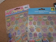 Lot of 4 EASTER EGG Craft Sticker Book Assortment