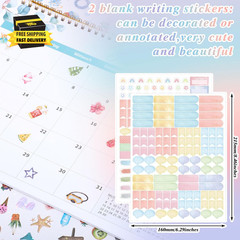 Seasonal Planner Stickers, 1000+ Calendar Stickers Monthly Holiday Sticker Plann