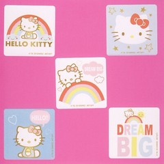15 Hello Kitty Assorted – Large Stickers – Party Favors – Rewards – Cat, Unicorn