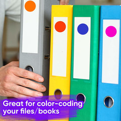 Color Coding Labels 1400 Pieces Round Stickers Sticky Dots for Office Classroom