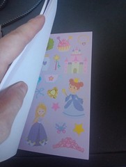 STICKERBOOK FOR KIDS 18 SHEETS A5 PRINCESS (A)