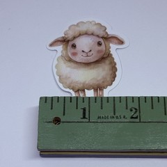 Cute Baby Sheep Animal Sticker Vinyl Decal Journal Wall Fun Art Decor Tc9