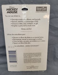 Hallmark Heartline Disney Mickey & Minnie Mouse Friends Stickers 4 Sheets Sealed