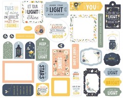 Echo Park Ephemera-Frames & Tags, Firefly