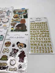 The Paper Studio -La Petites’ Scrapbook Stickers 3D Lot of 9