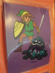 Eureka 1989 Nintendo Zelda II 10 pc Halloween Stickers New Old Stock