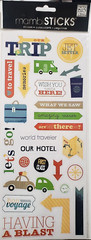 mambiSTICKS Specialty Stickers – OUR TRIP – 27 pcs