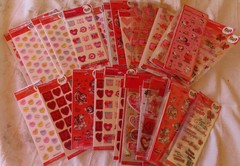 50 Packs of Stickeroni Stickers Winnie the Pooh, Peanuts, Valentines, more
