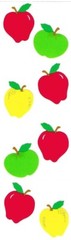 Mrs. Grossman’s Fruit Vegetable sticker sheets 6.5″ X 2″