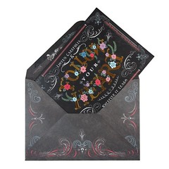 Punch Studio Greeting Card (Message x Black)