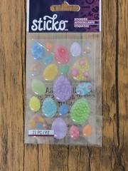 Sticko Stickers- Mini Easter Egg Epoxy Stickers