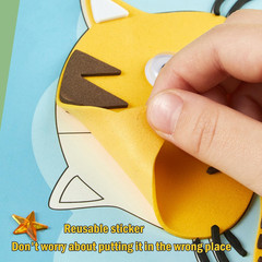 12PCS 3D EVA Foam Stickers for Preschool Art Class – Sea Animals