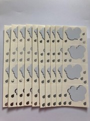 Mrs. Grossman’s Lot Of 10 Strips Clouds & Rain Drop Stickers