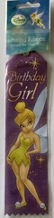 BIRTHDAY GIRL TINKER BELL AWARD RIBBON(1pc)Disney •Disneyland Party•Special Gift