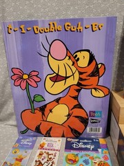 Vintage Sandylion Winnie The Pooh Tigger Sticker Album Sheet Notebook Folder Lot
