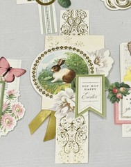 2020 ANNA GRIFFIN AG1070 SPRINGTIME COLLAGE CARD TOPPERS Diecuts/Stickers 83-Pcs