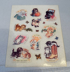 Vintage Sticker Sheets Early 80’s