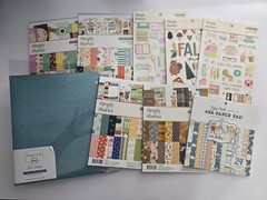 Scrapbook Bundle Heidi Swapp Echo Park Simple Stories Stickers Binder Paper More