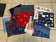 Disney Vintage Scrapbook Lot – New 12×12 Scrapbook + Lot Of Paper & Stickers