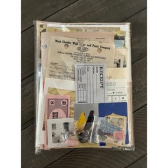 Vintage Ephemera Junk Journal Kit Scrapbook Supplies Paper Lot Mixed Media Art