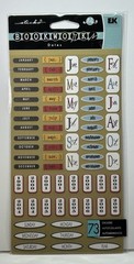 New Sticko Bookworks VIBRANT DATES Stickers