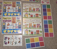 VTG Lot Kathy Davis Collections Scrapbooking Stickers All Occasions