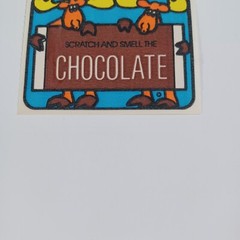 Vintage Mello Smello Chocolate Bar Sticker -80’s -Unused -Single Sticker NEW