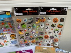 Vintage Stickers/rub ons Mixed Lot Disney,Holiday,Sesame Street, animals