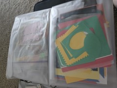 Huge Creative Memories Lot. Two Binders Filled With Paper Crafts And Lots And…