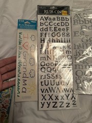 Vintage Sticker Lot Mostly New Huge Mixed Scrapbooking Craft Alphabet Kids NOS