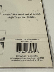 Heidi Grace Designs Overlays Transparency 60979 HGSW Sweet Whimsy Acid Free NEW